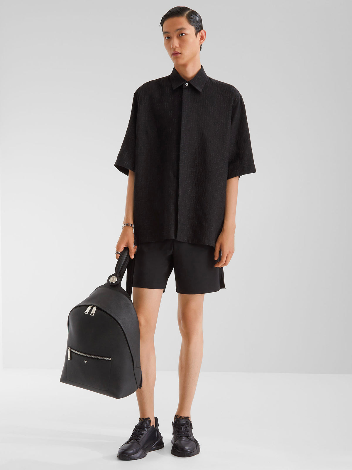 FF Jacquard Linen Shirt