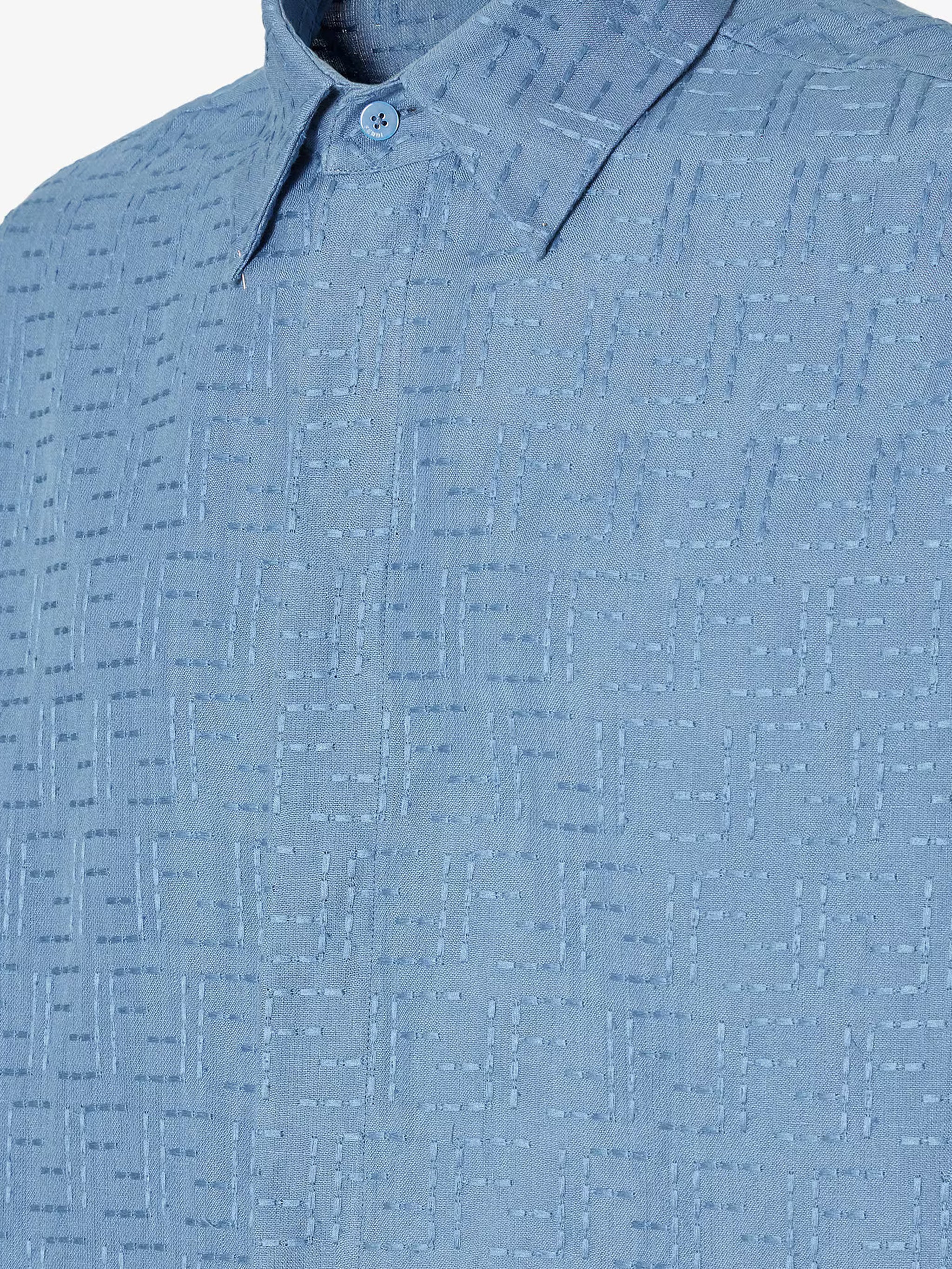 Fndiページ 1990s FENDI cotton striped shirt