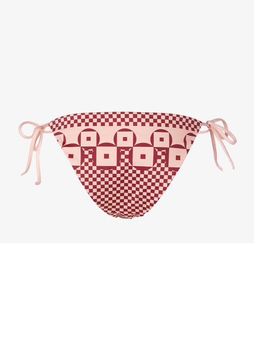 Swim briefs with micro patchwork print