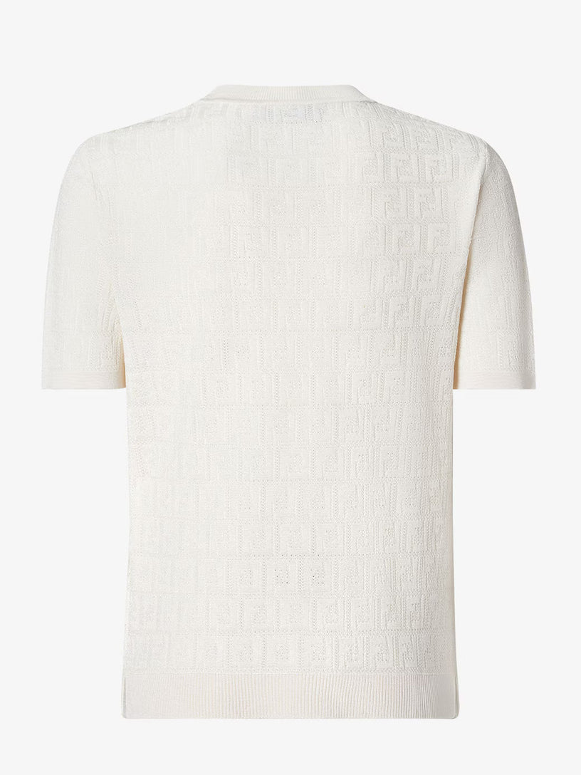 FF cotton and viscose sweater