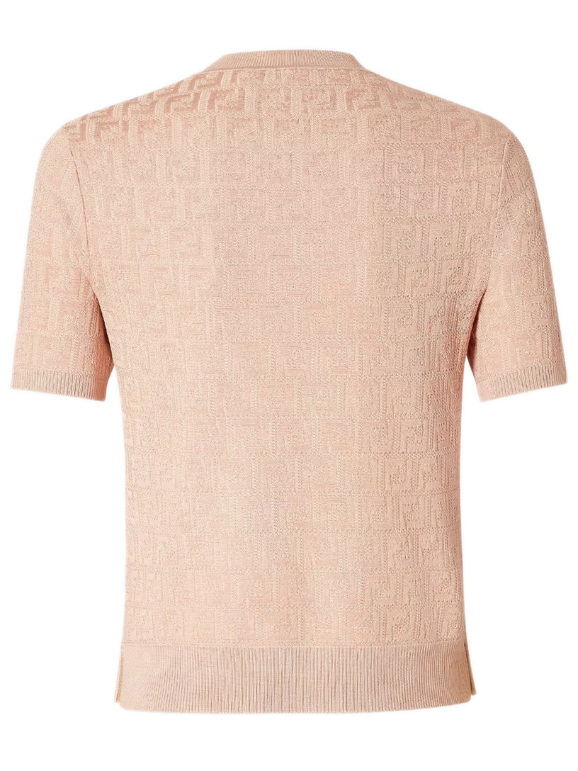 FF cotton and viscose sweater