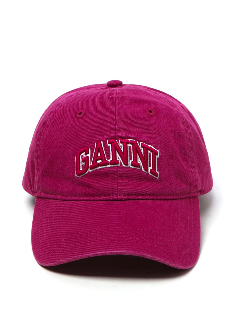 Cap with embroidered logo