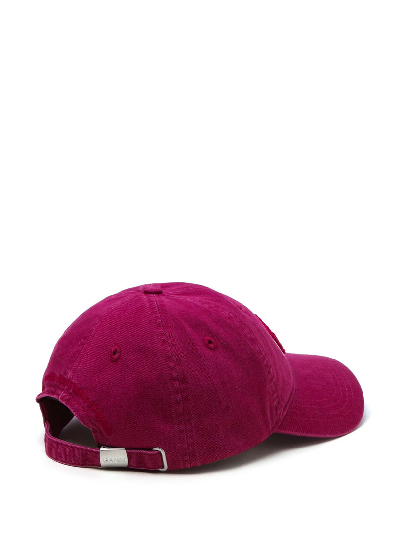 Cap with embroidered logo