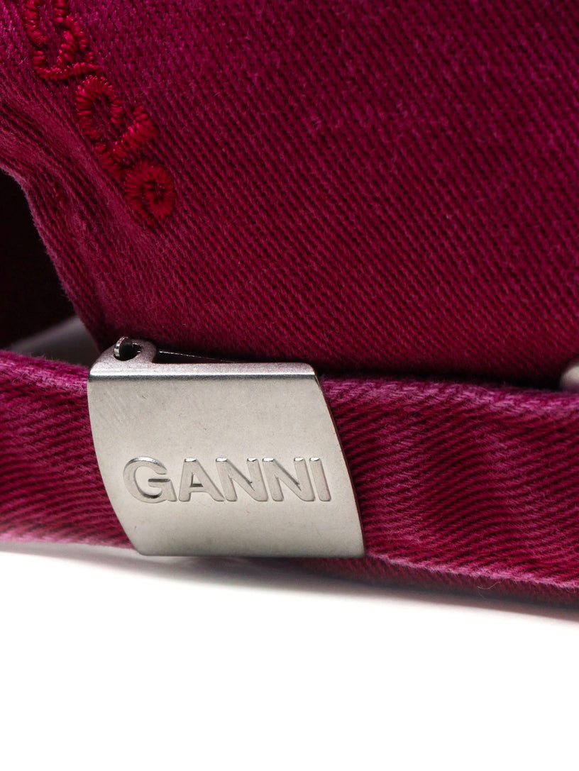 Cap with embroidered logo