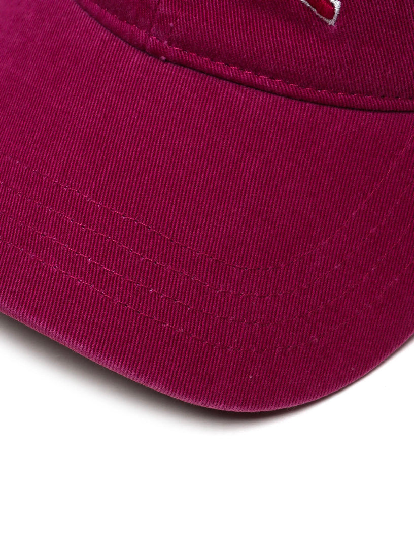 Cap with embroidered logo