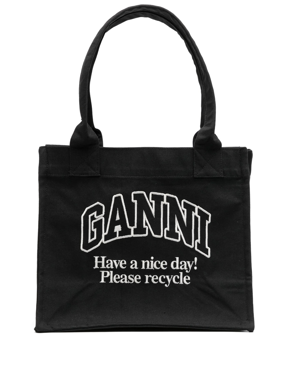 Tote bag with embroidery