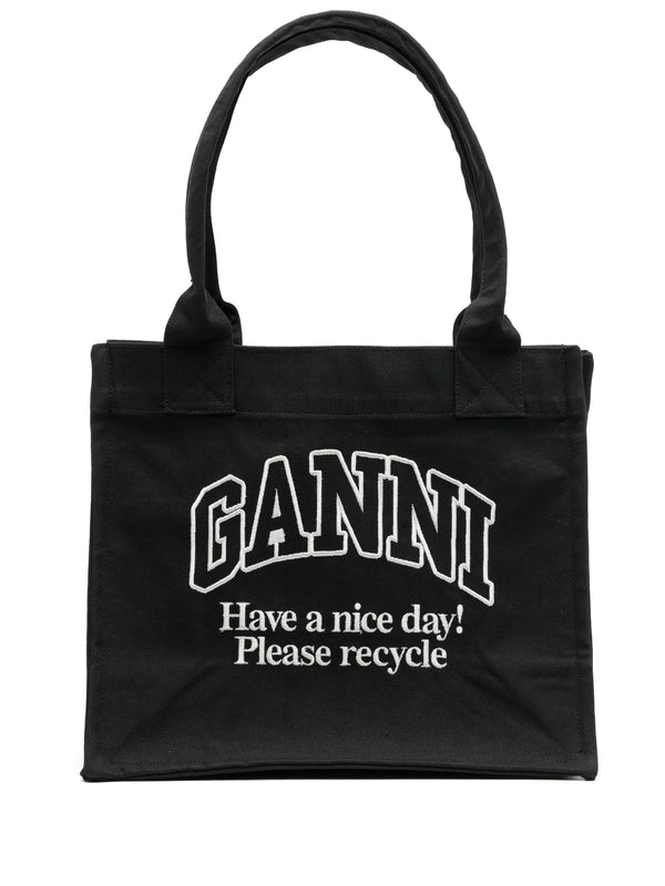 Tote bag with embroidery