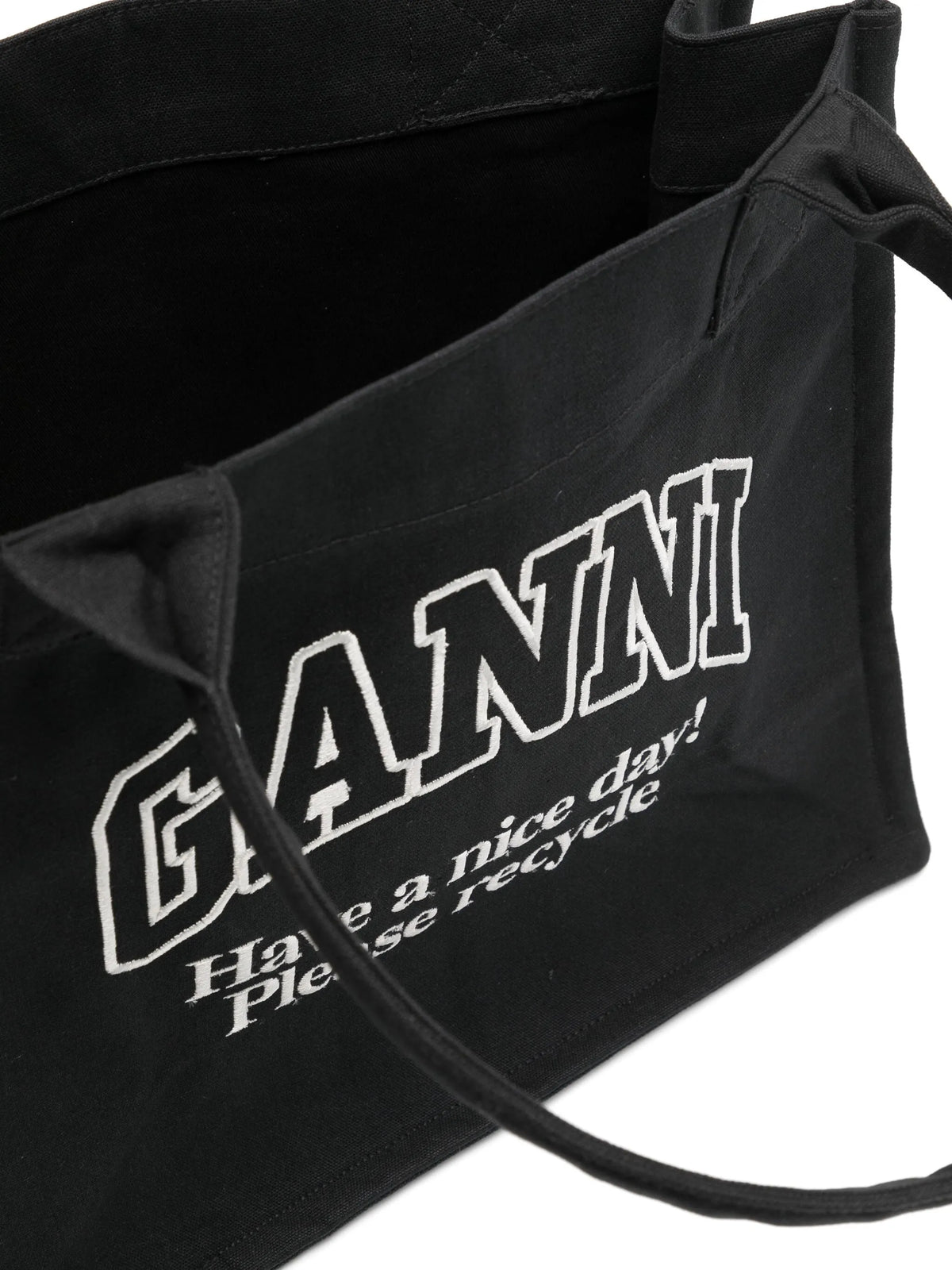 Tote bag with embroidery