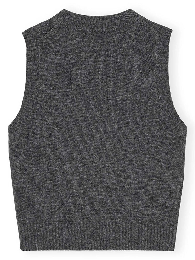 Vest with graphic cats