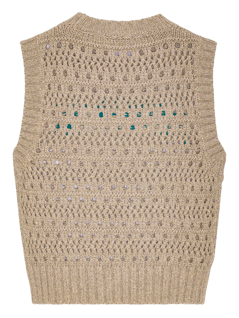 Cotton Blend Vest