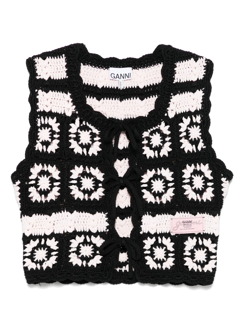 Crochet vest