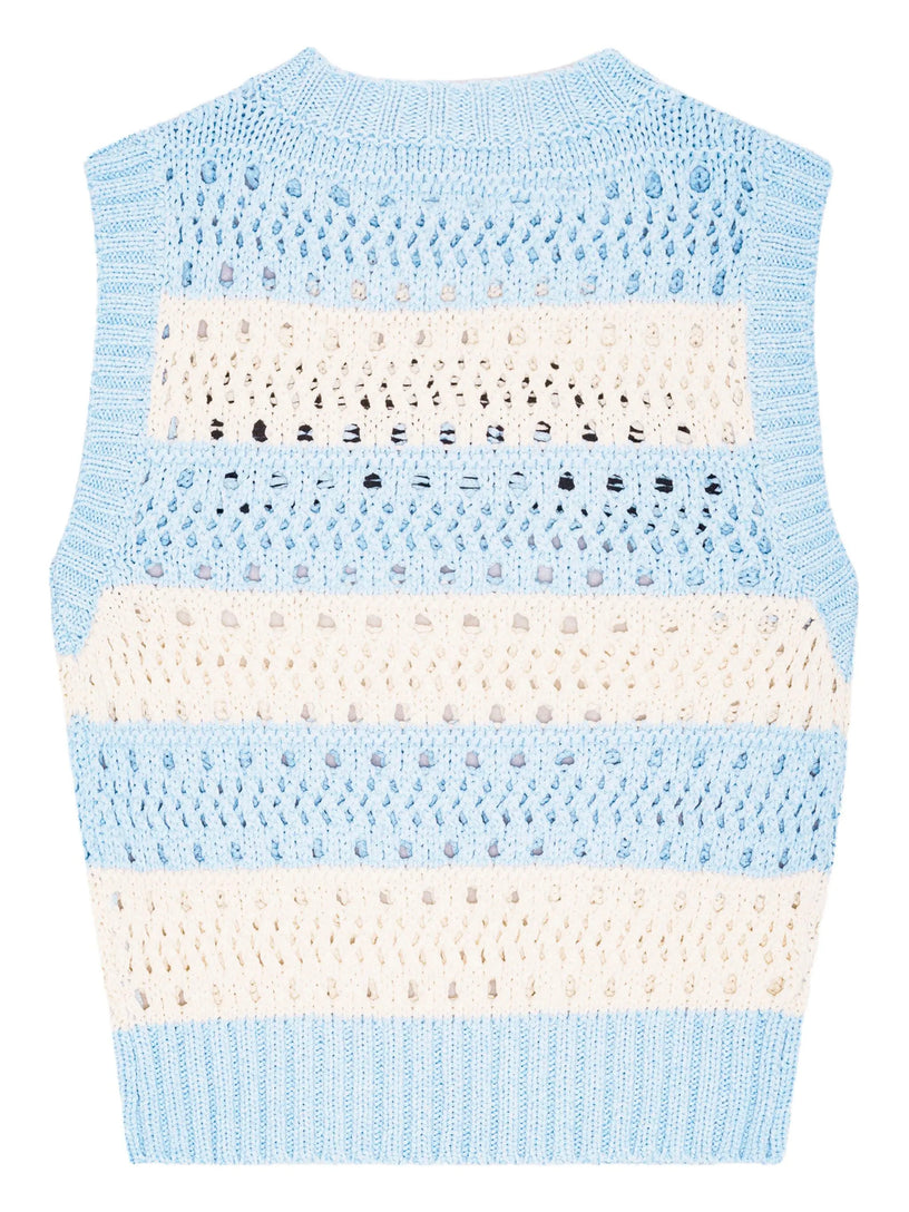 Striped vest