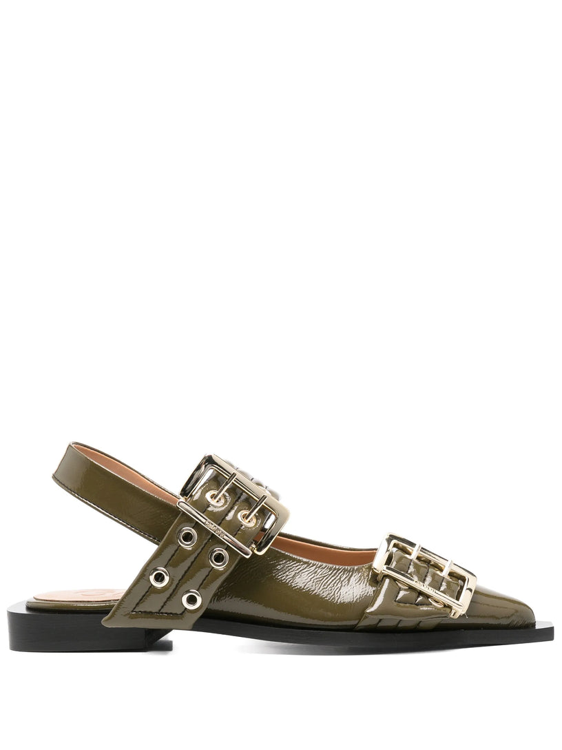 Buckle Ballerinas