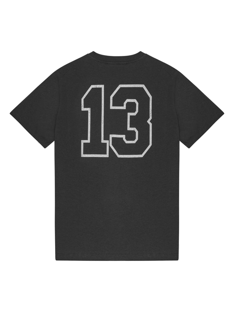 T-shirt with logo and print