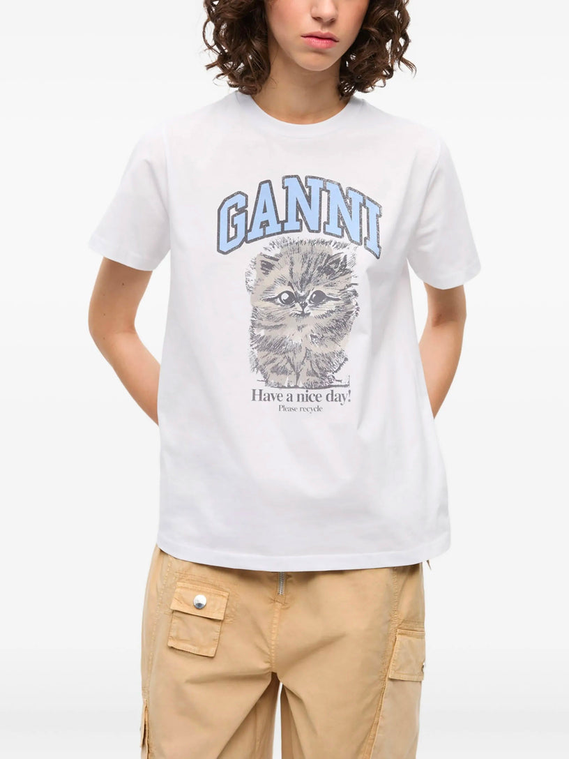 T-shirt with kitten