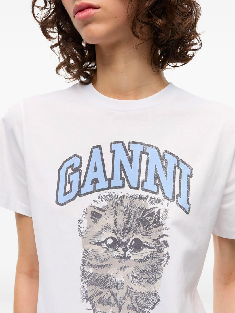 T-shirt with kitten