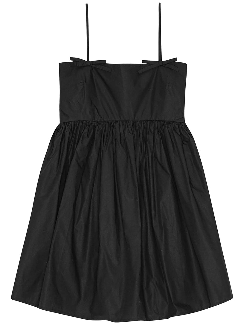 Poplin mini dress