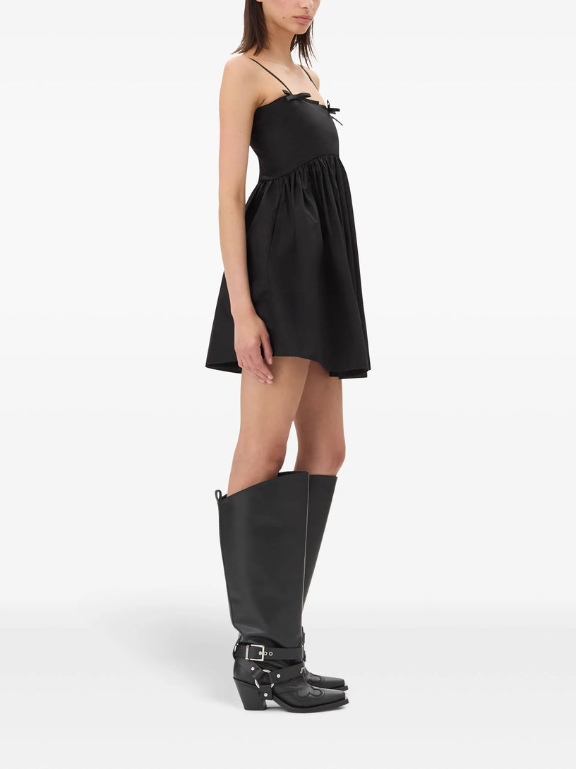 Poplin mini dress