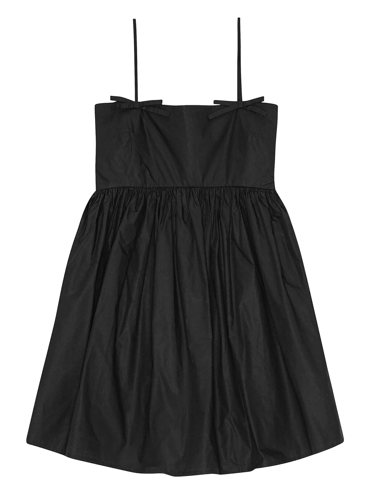 Poplin mini dress