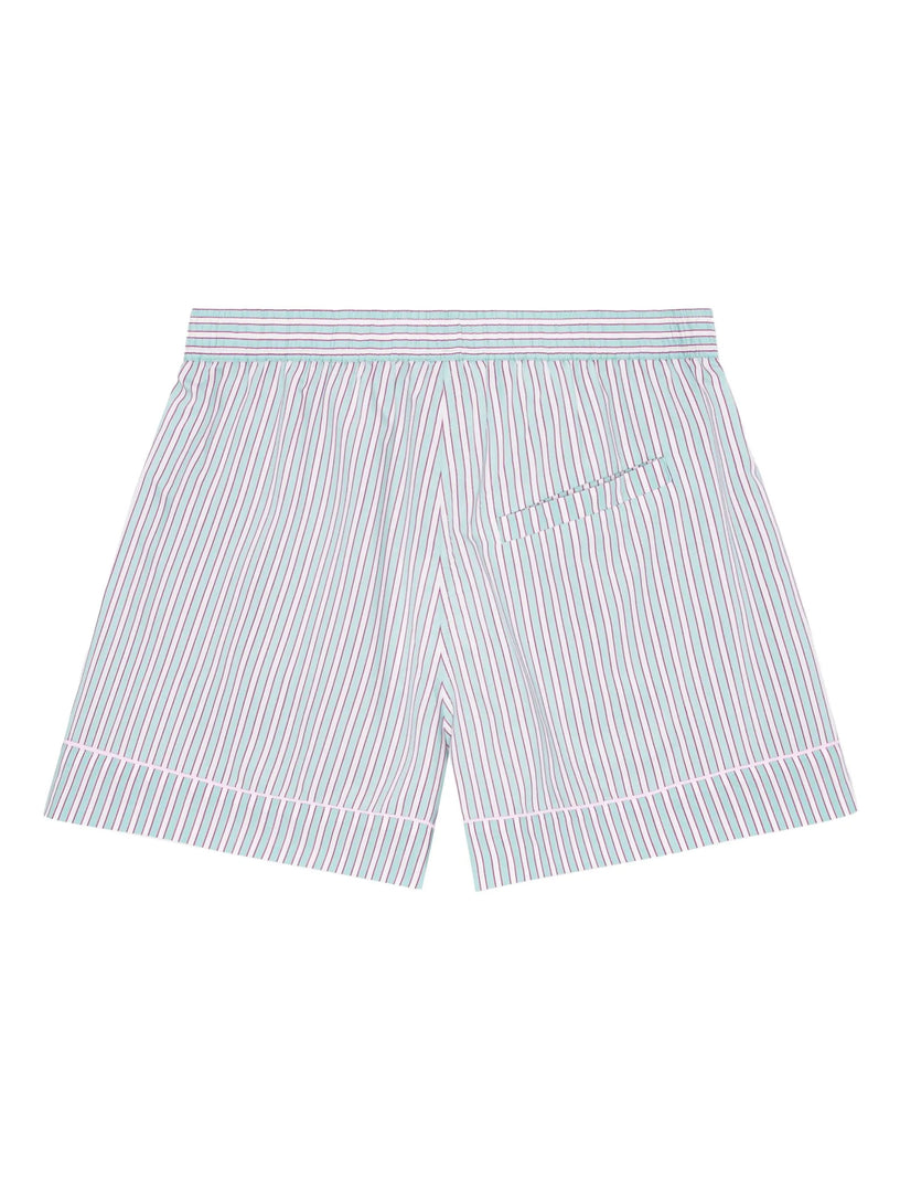 Striped Stretch Shorts