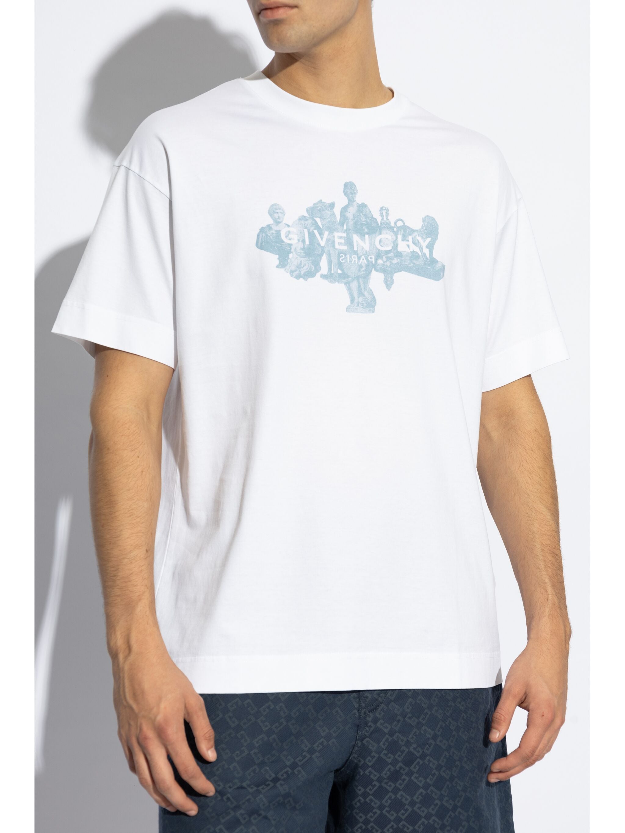 GIVENCHY Reverse cotton t-shirt with Hubert objects Givenchy