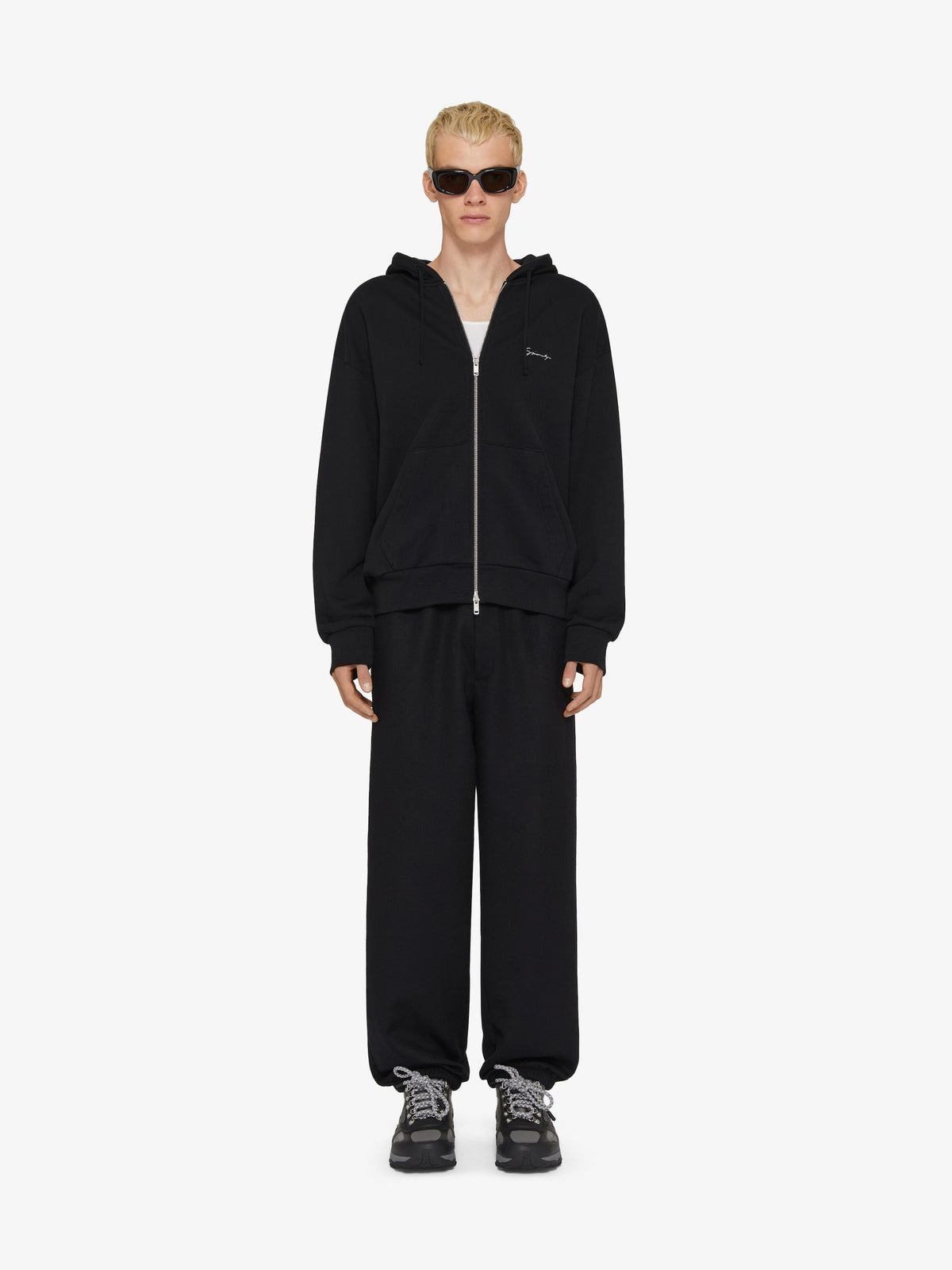 Hubert print hoodie