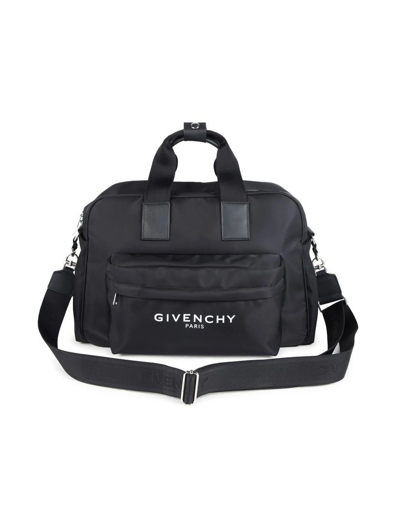 Logo-print changing bag