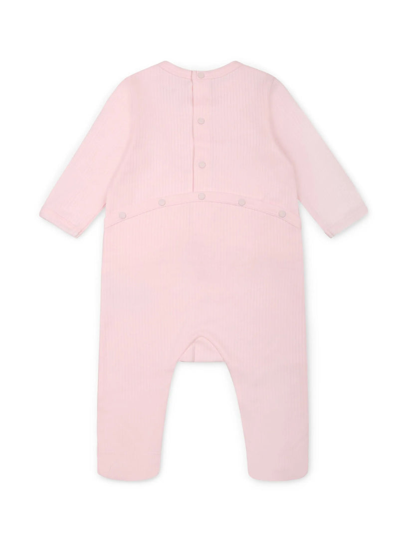Logo-print babygrow set