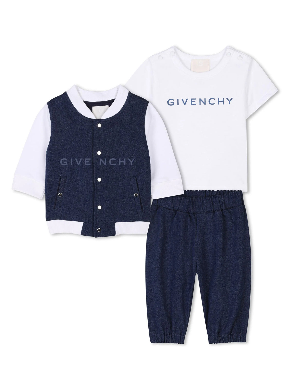 Logo-print tracksuit set