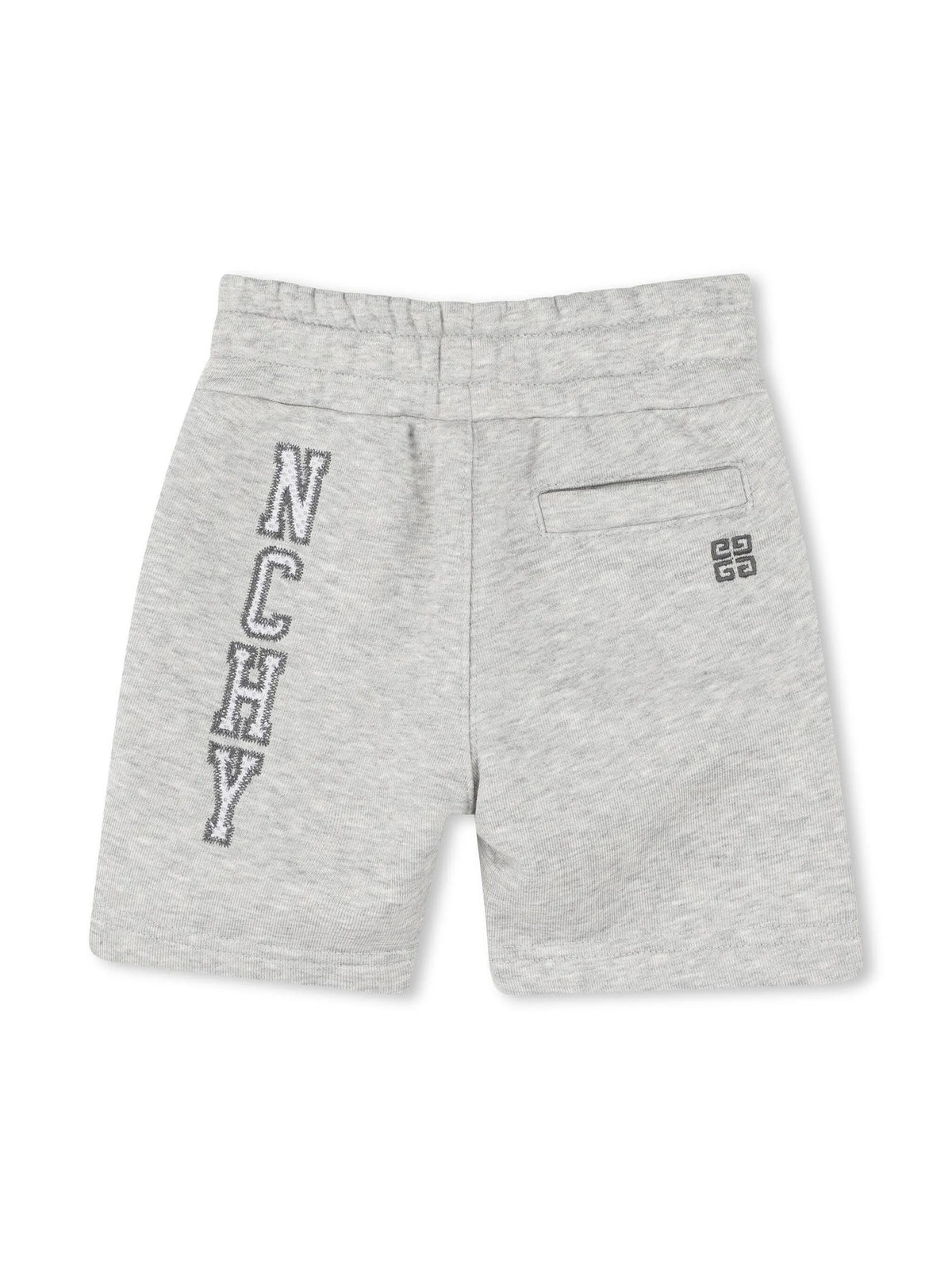 Logo-embroidered shorts