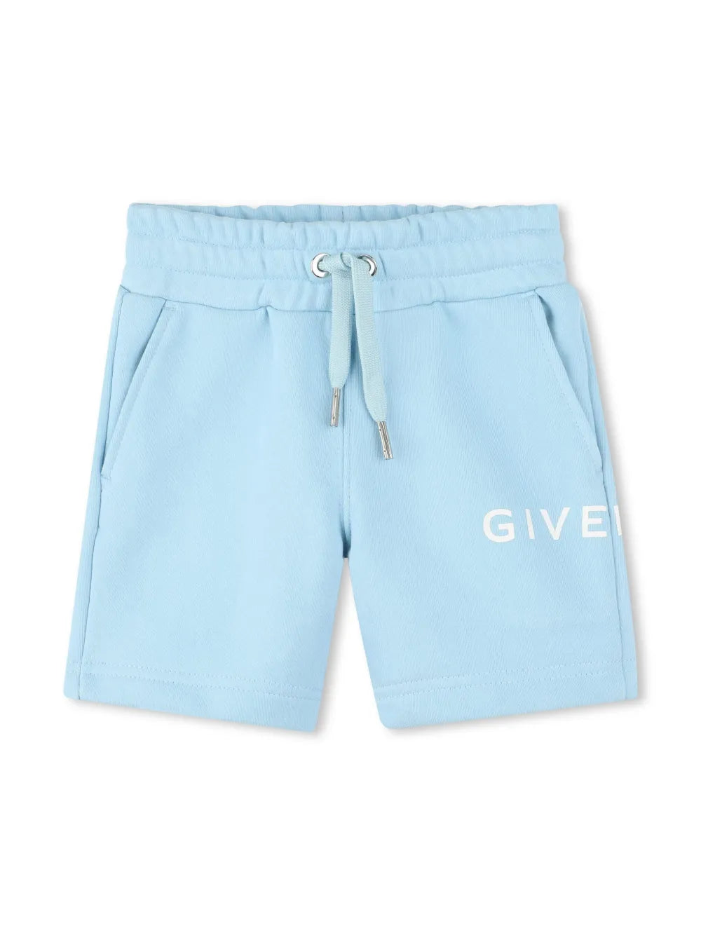 Logo-print fleece shorts