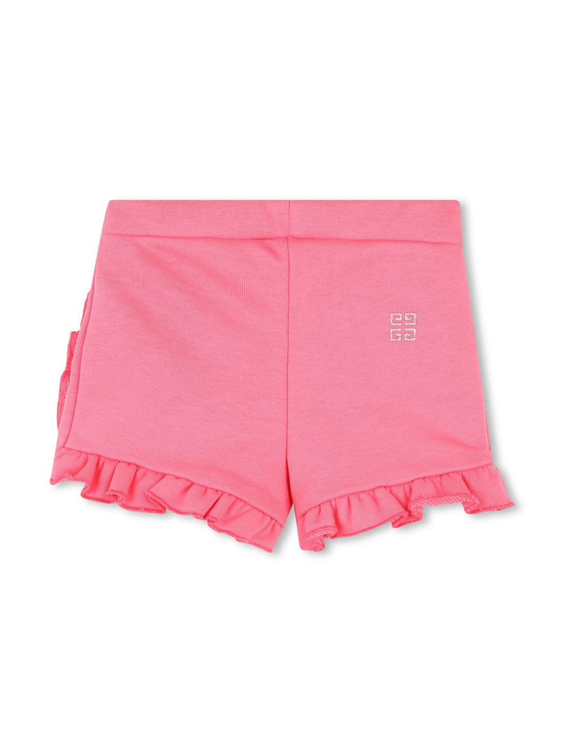 Ruffle-trim shorts