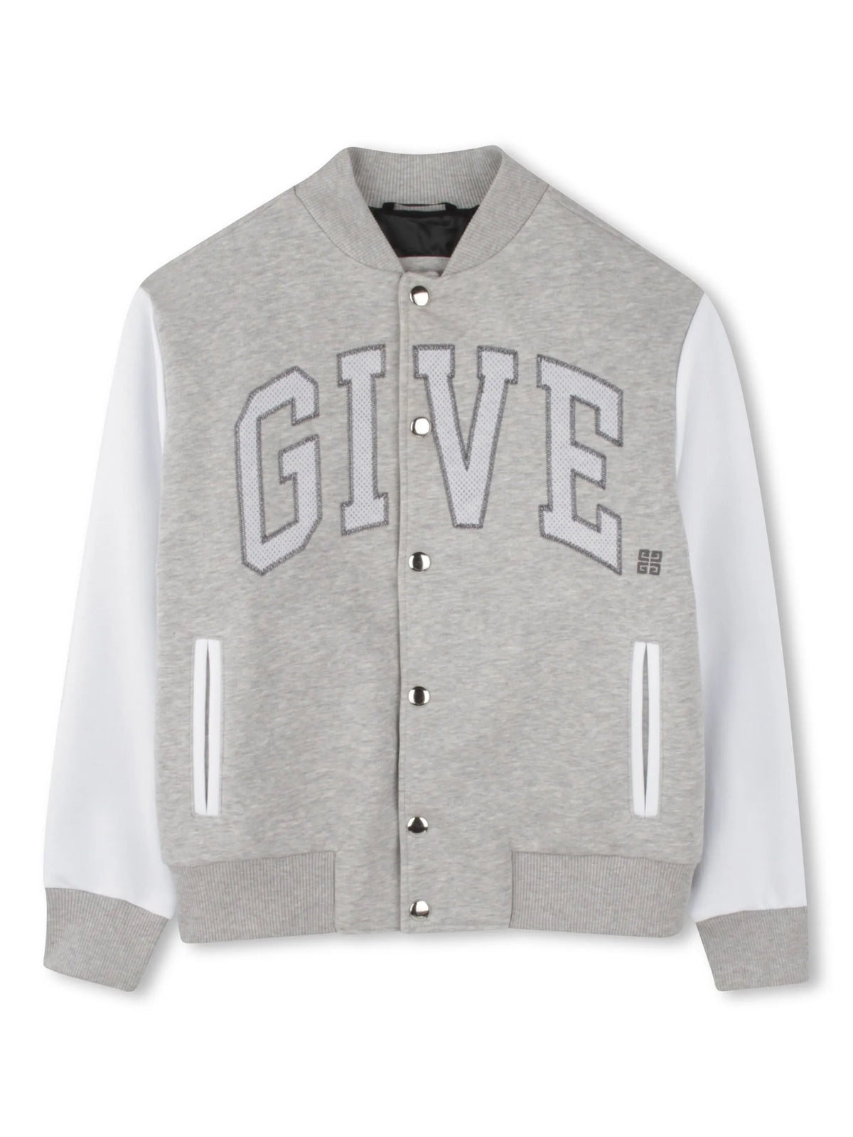 Logo bomber jacket