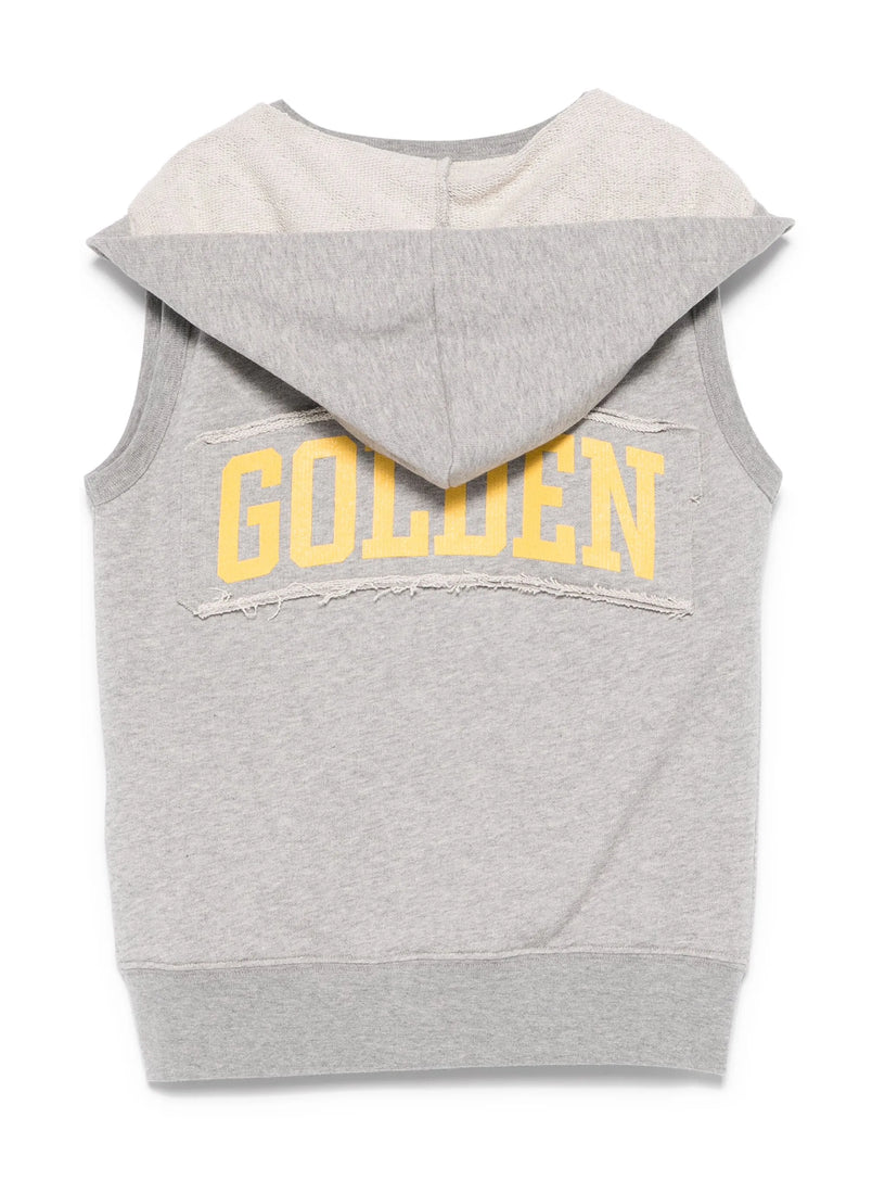 Sleeveless sweatshirt