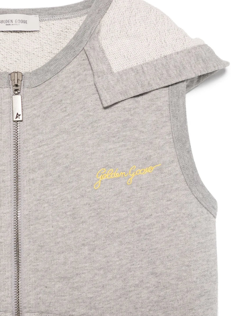 Sleeveless sweatshirt