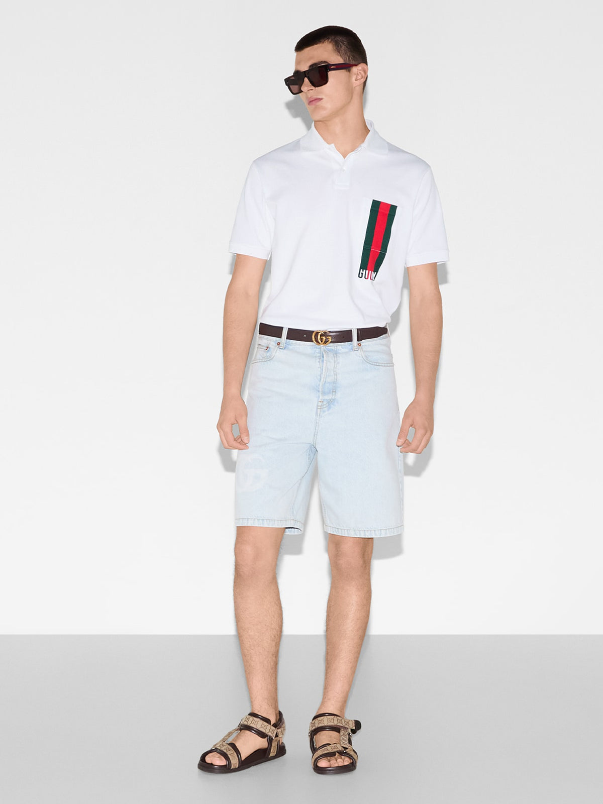 Polo shirt with print