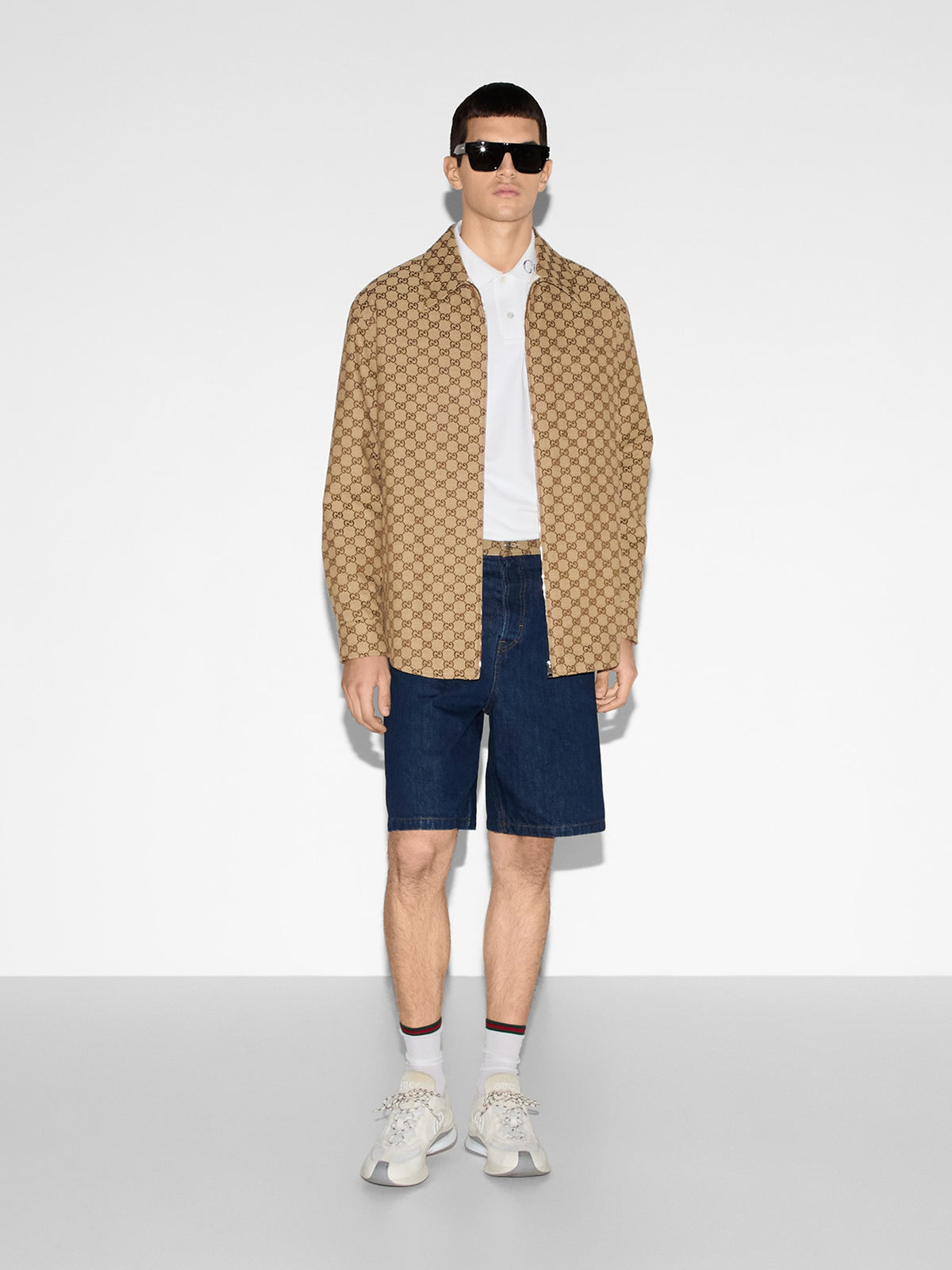 GG canvas overshirt