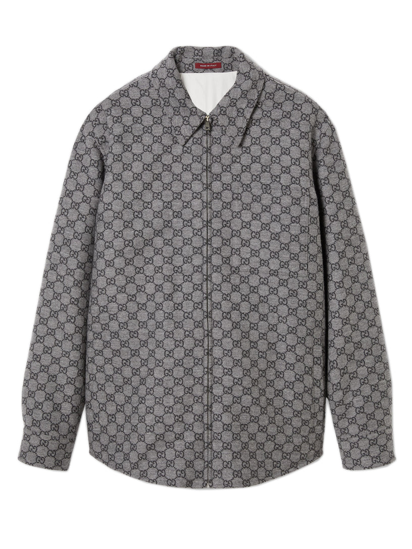 GG flannel overshirt