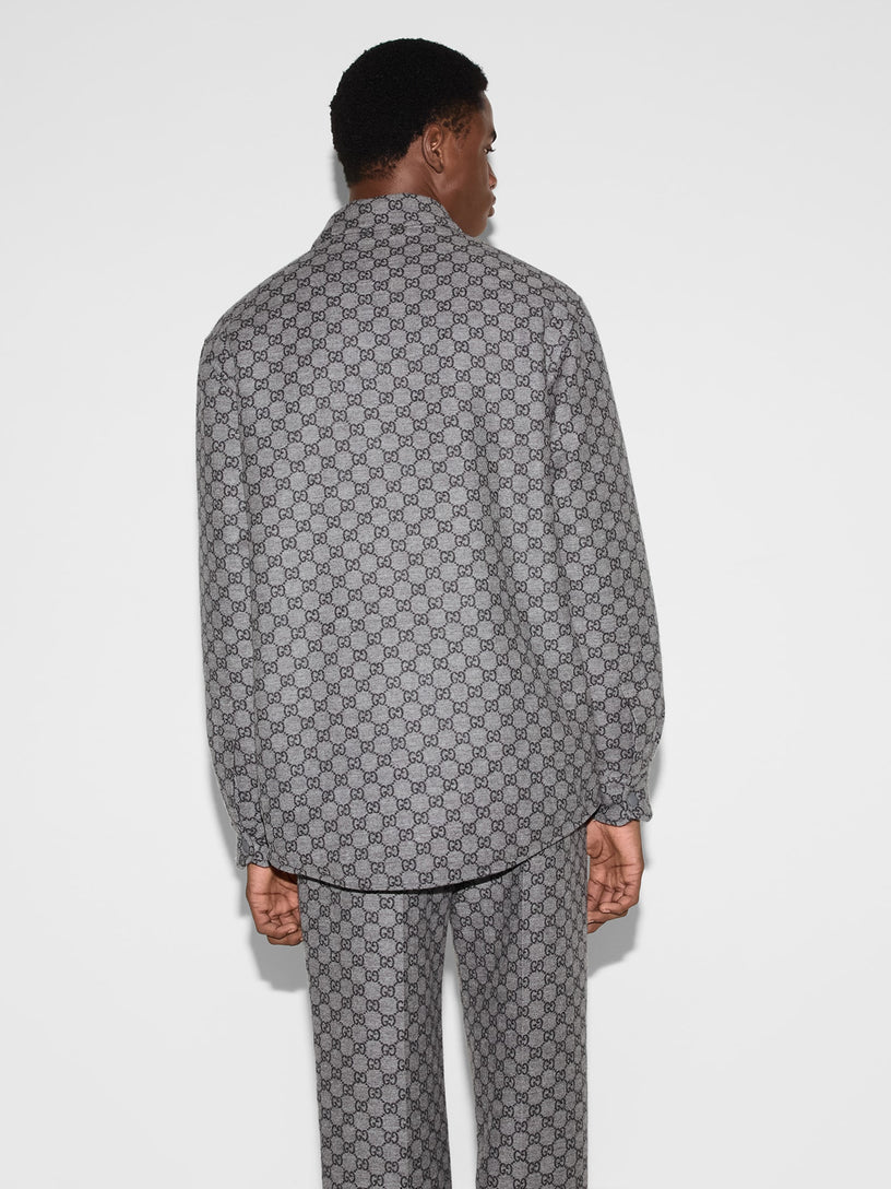 GG flannel overshirt