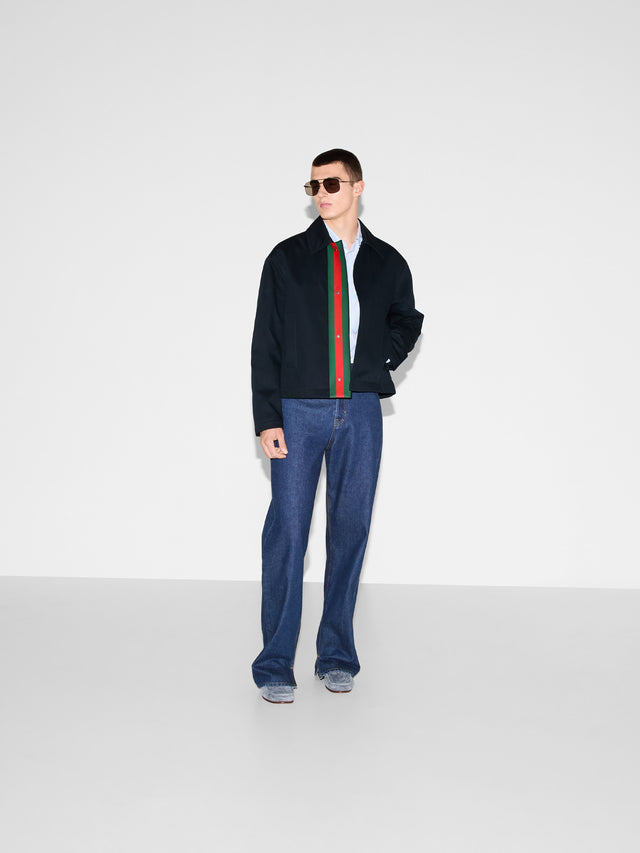 Embossed jacket
