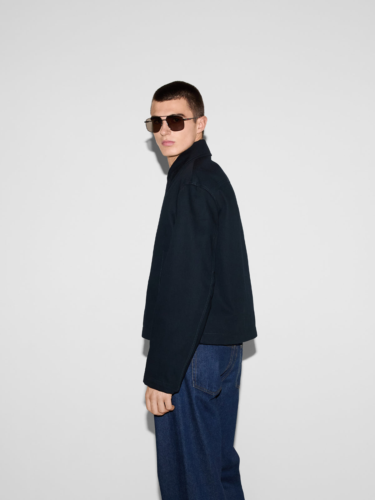 Embossed jacket