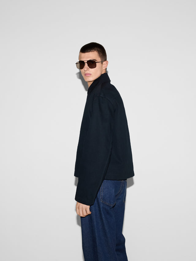 Embossed jacket