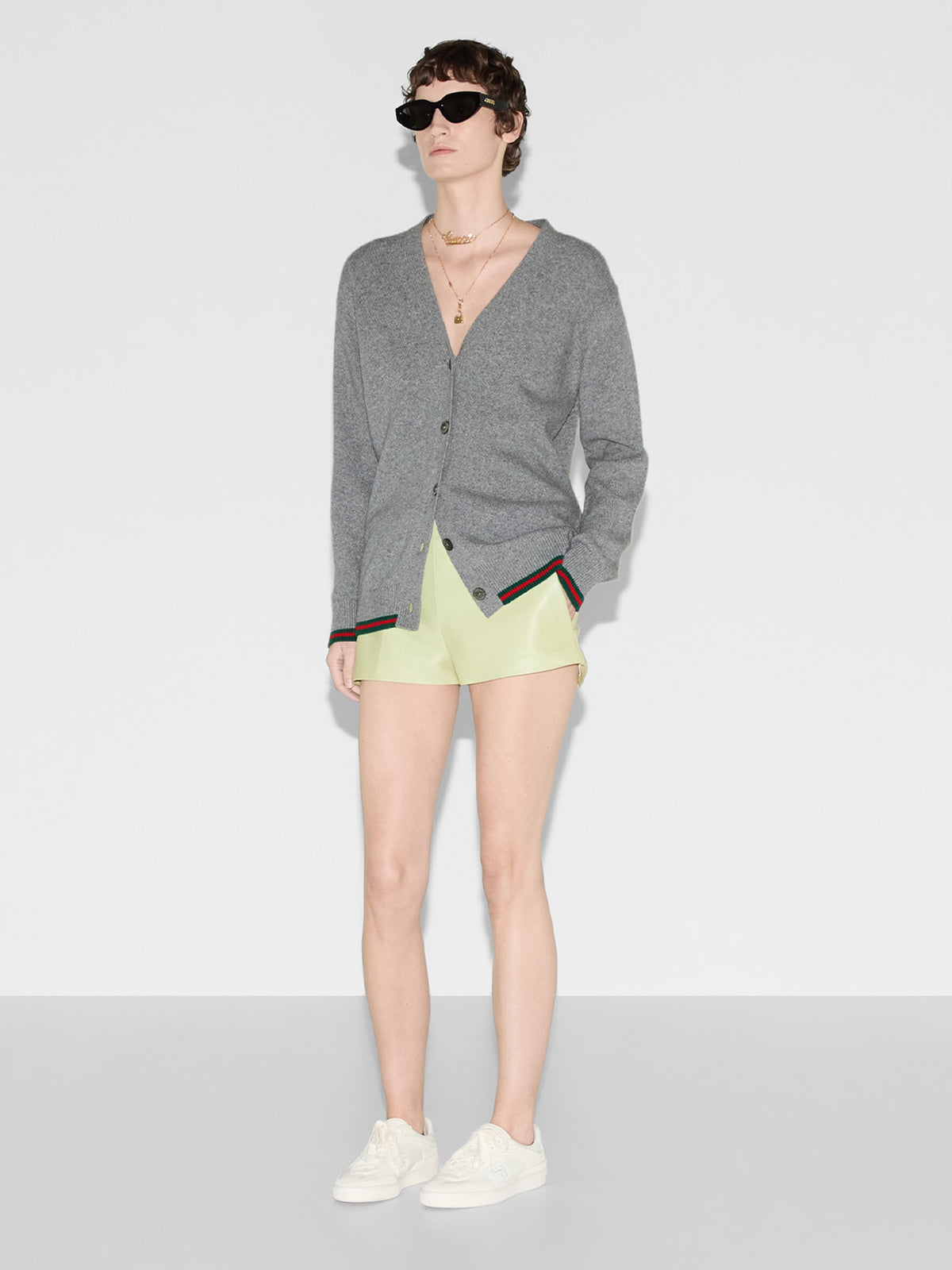 Cardigan with Web