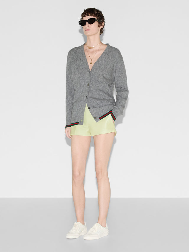 Cardigan with Web