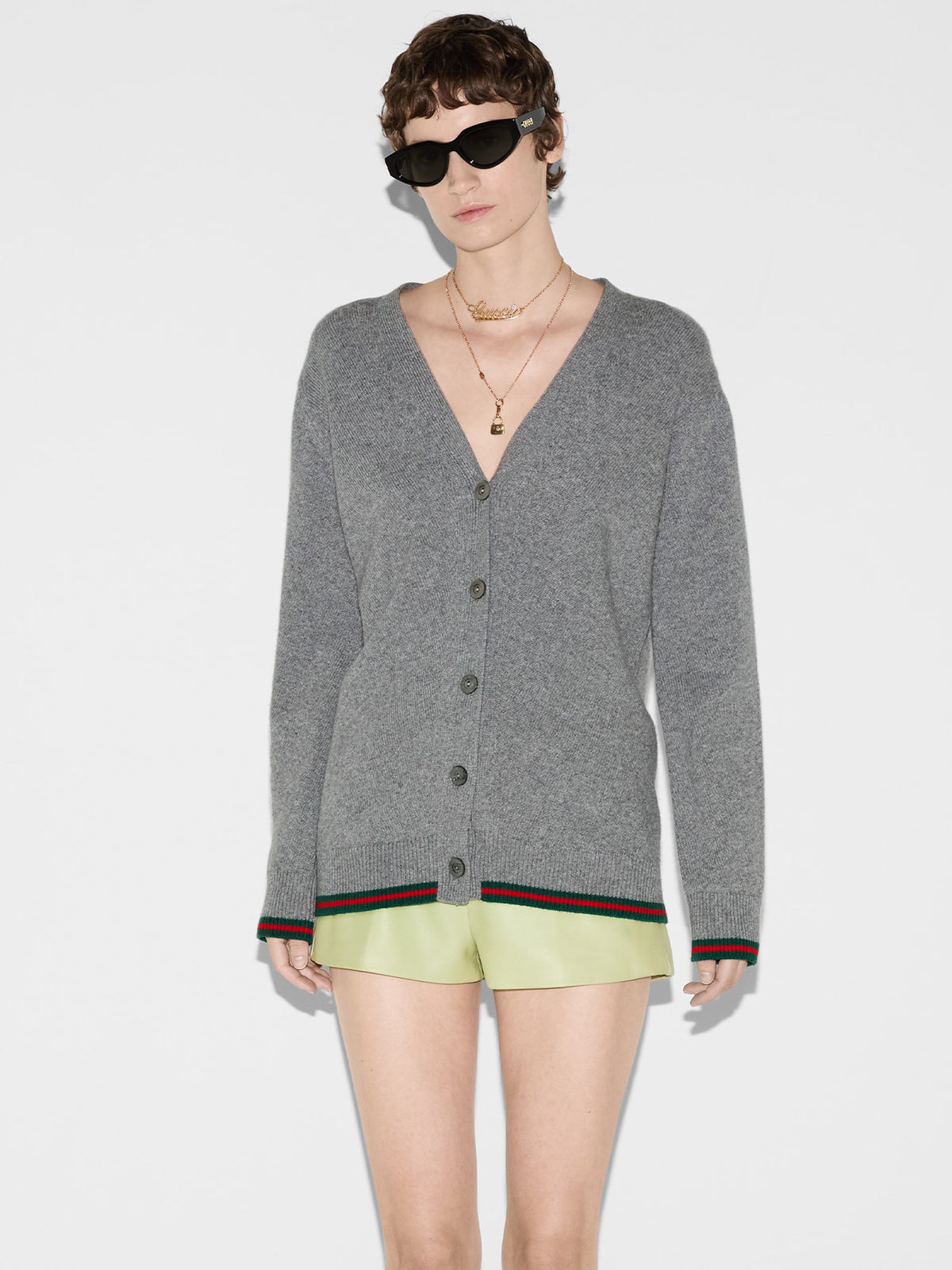 Cardigan with Web