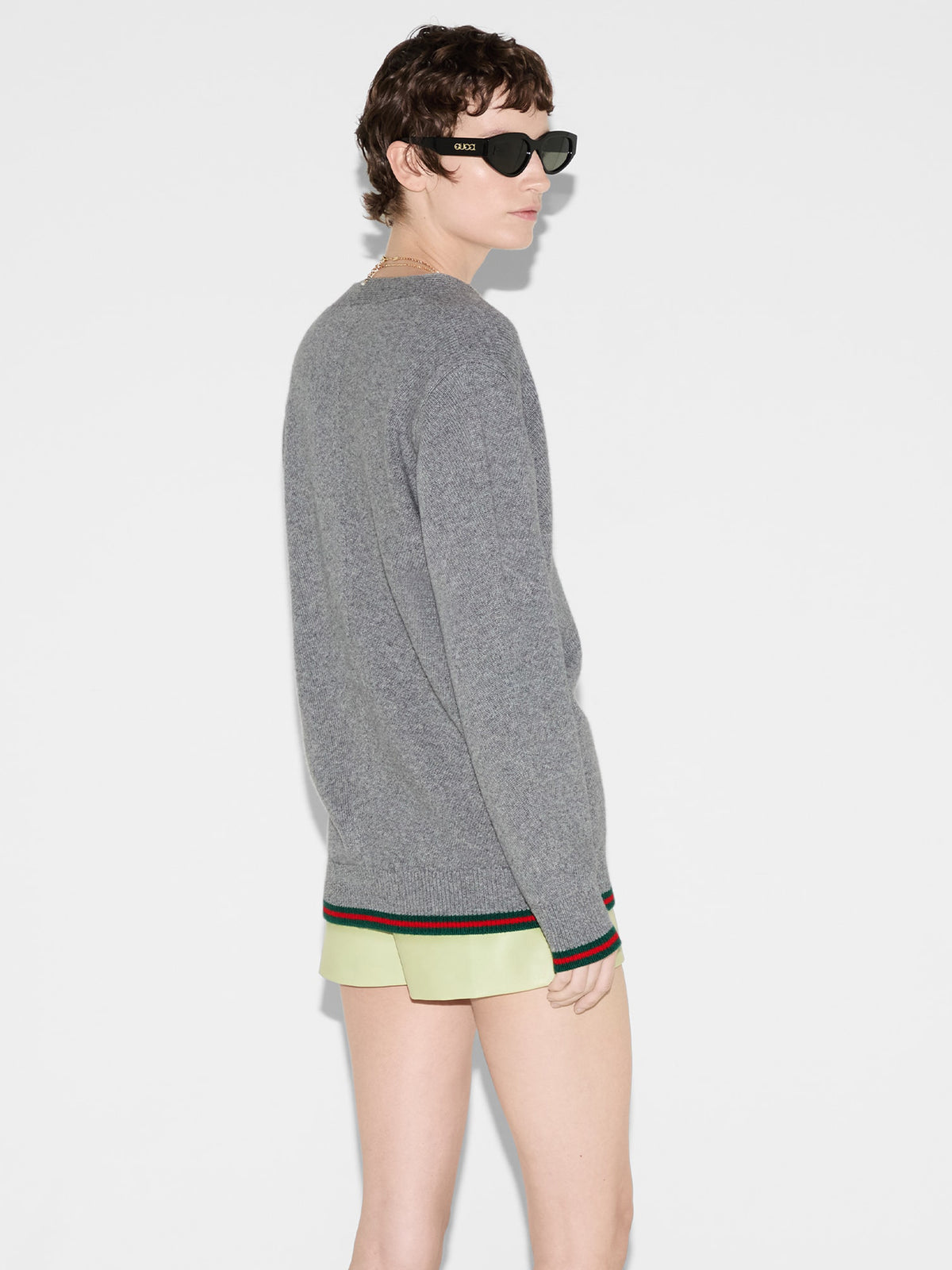 Cardigan with Web
