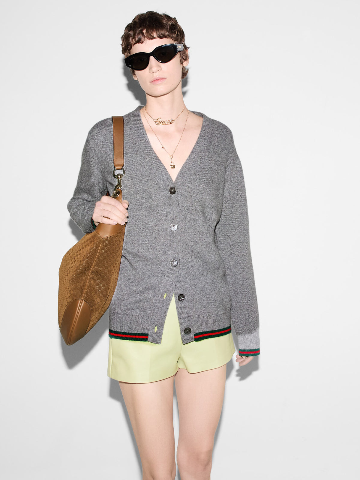 Cardigan with Web