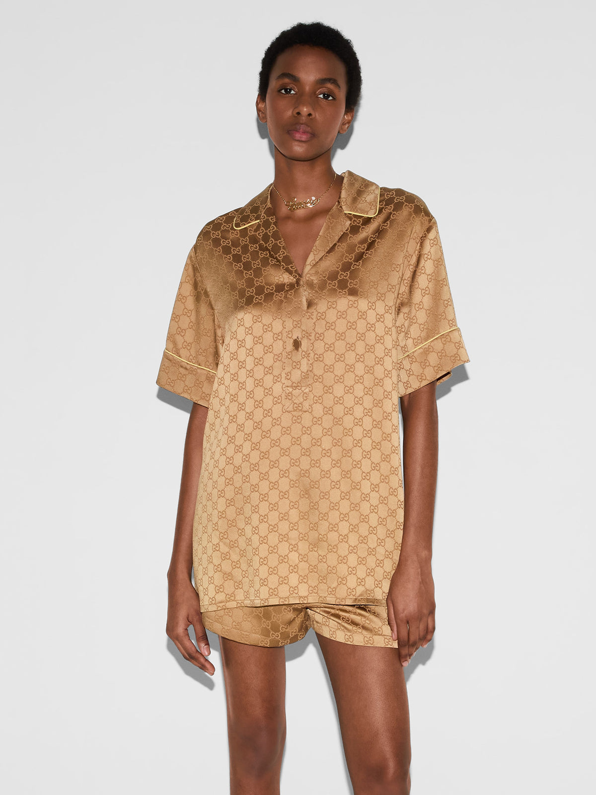 GG Satin Shirt