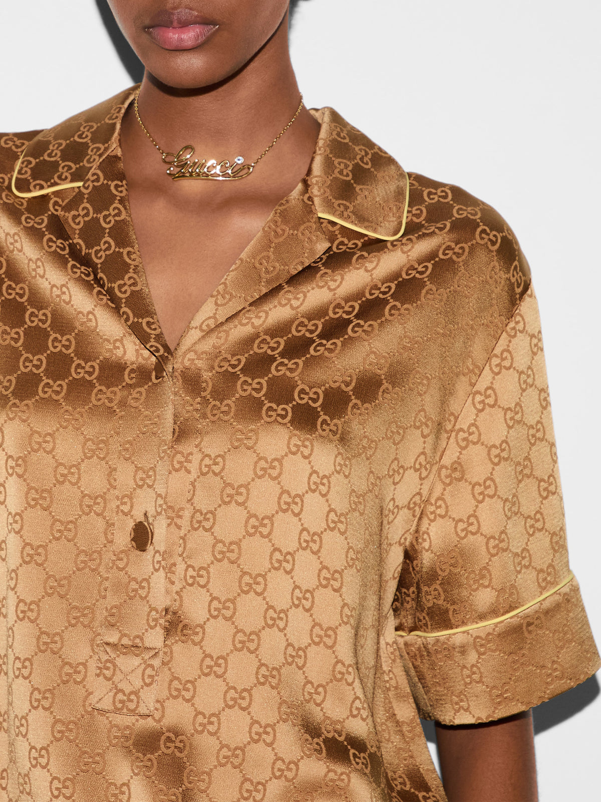 GG Satin Shirt