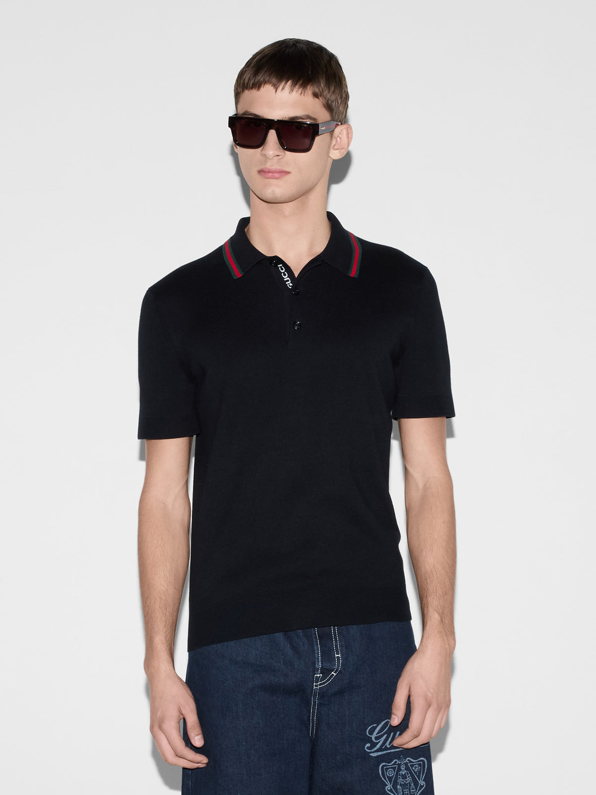 Polo shirt with Web